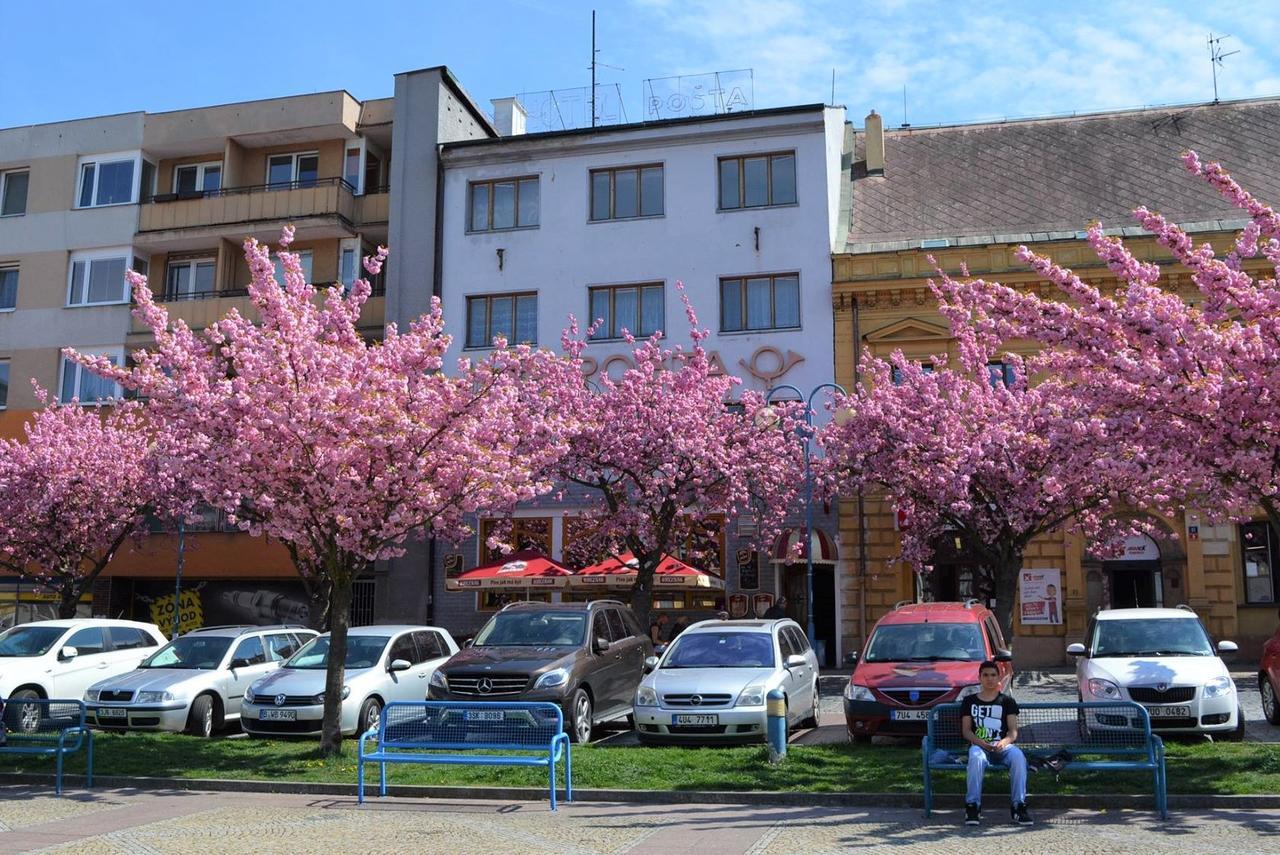 Hotel Posta Decin Exterior foto